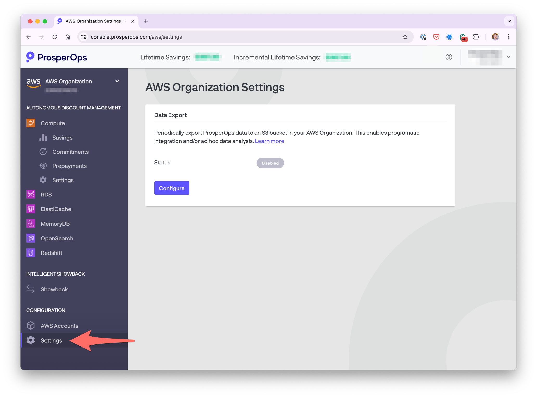 Data Export Introduction and Setup