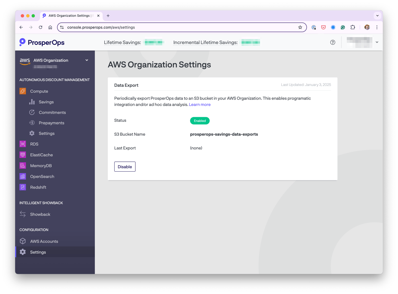 Data Export Introduction and Setup